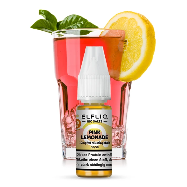ELFLIQ NicSalt Liquid Pink Lemonade 10mg