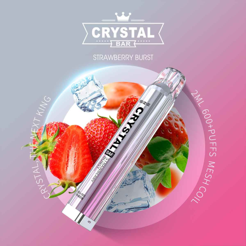 SKE Crystal Bar Vape Strawberry Burst