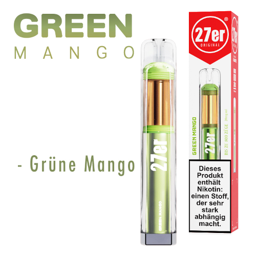 27er Original Green Mango 20mg/ml