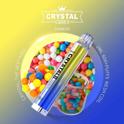 SKE Crystal Bar Vape Rainbow