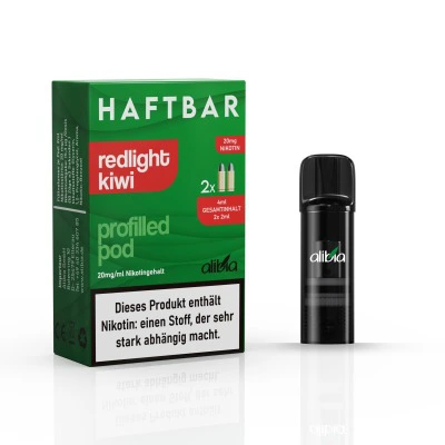 Haftbar-Pods Redlight Kiwi 20mg/ml