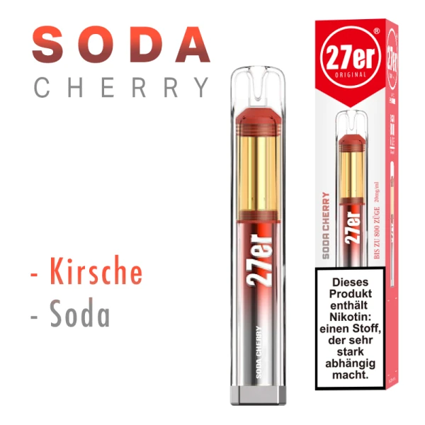 27er Original Soda Cherry 20mg/ml