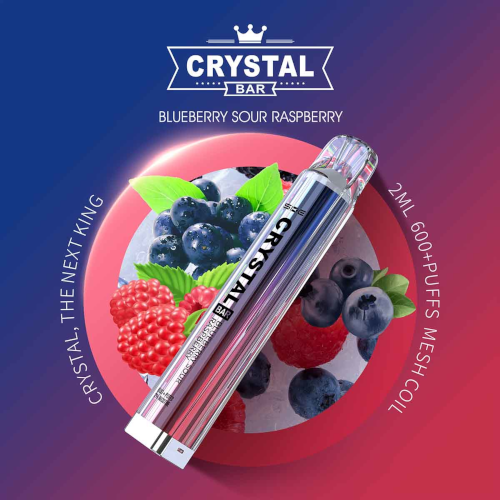 SKE Crystal Bar Vape Blueberry Sour Raspberry