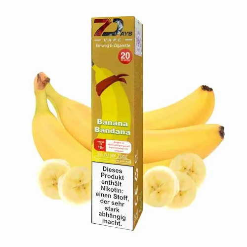 7 Days Banana Bandana Vape 20 mg/ml